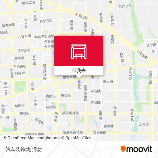 汽车装饰城地图