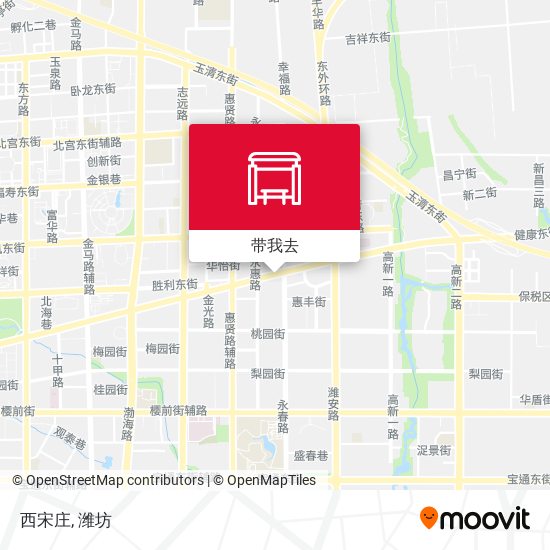 西宋庄地图