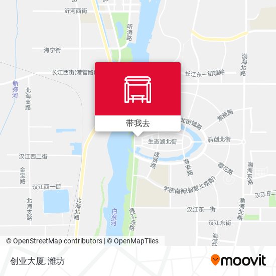 创业大厦地图