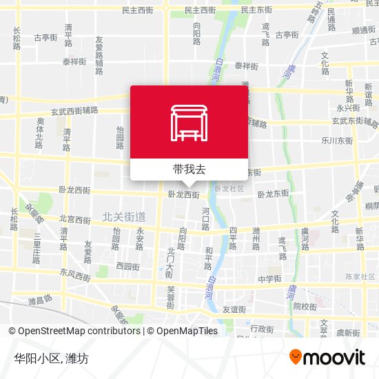 华阳小区地图