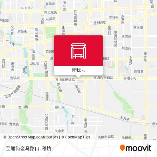 宝通街金马路口地图