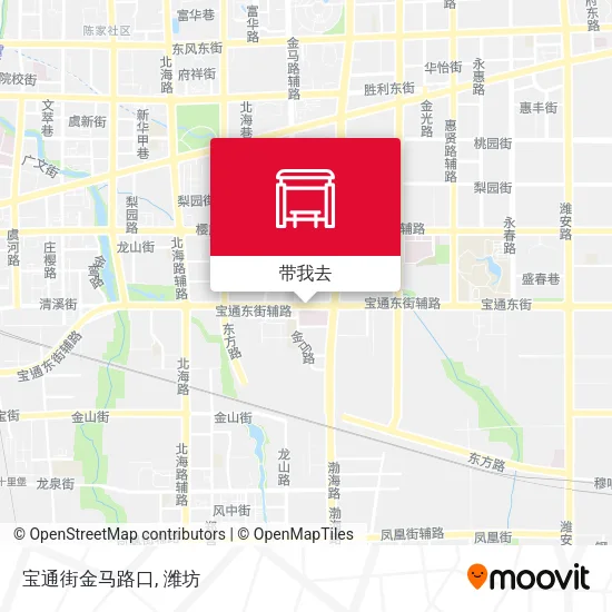 宝通街金马路口地图