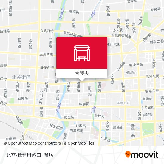 北宫街潍州路口地图