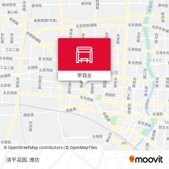 清平花园地图