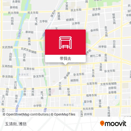 玉清街地图