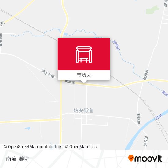 南流地图