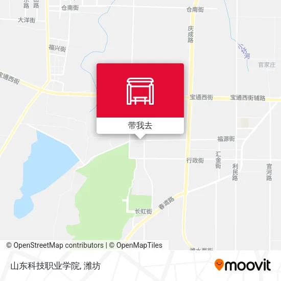 山东科技职业学院地图