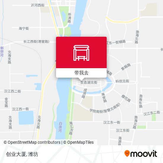 创业大厦地图