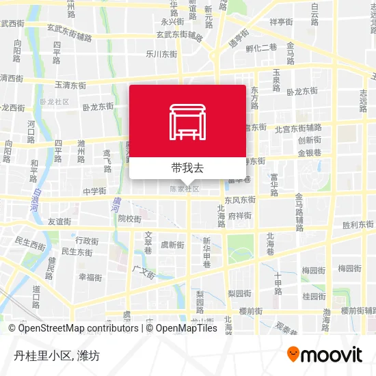 丹桂里小区地图