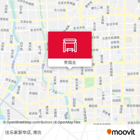 佳乐家新华店地图