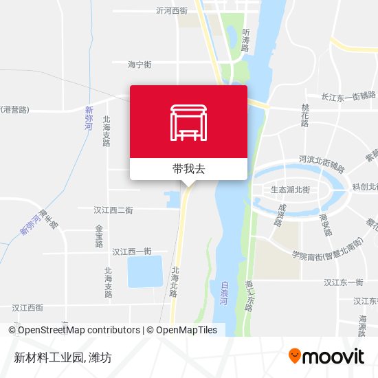 新材料工业园地图