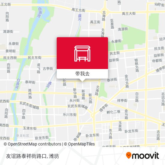 友谊路泰祥街路口地图