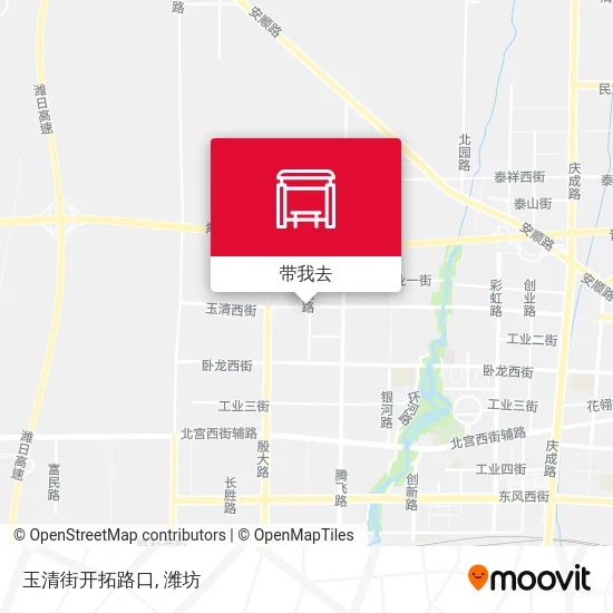 玉清街开拓路口地图