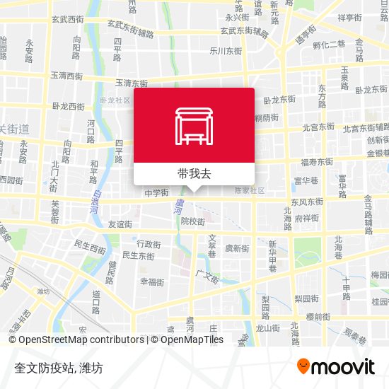 奎文防疫站地图
