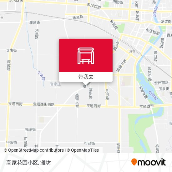 高家花园小区地图