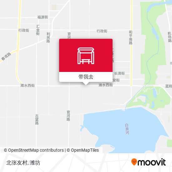 北张友村地图
