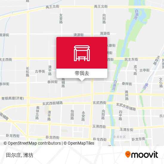 田尔庄地图