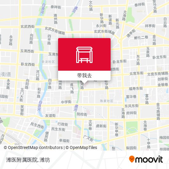 潍医附属医院地图