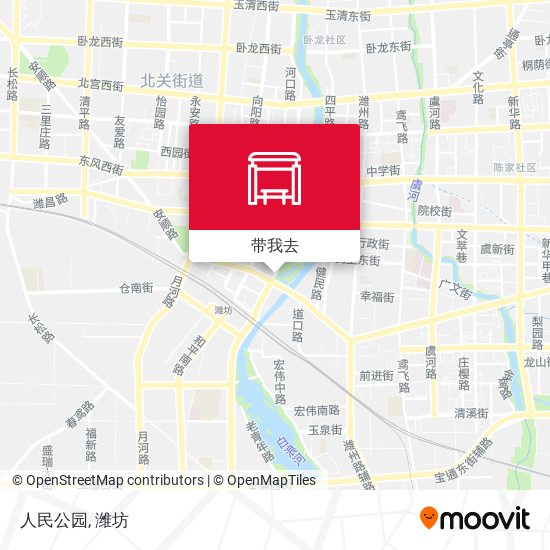 人民公园地图