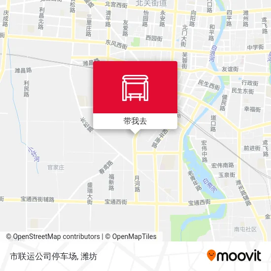 市联运公司停车场地图
