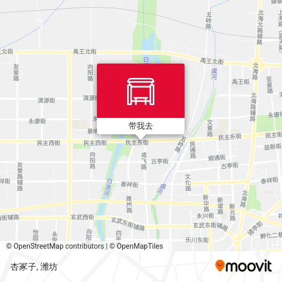 杏冢子地图
