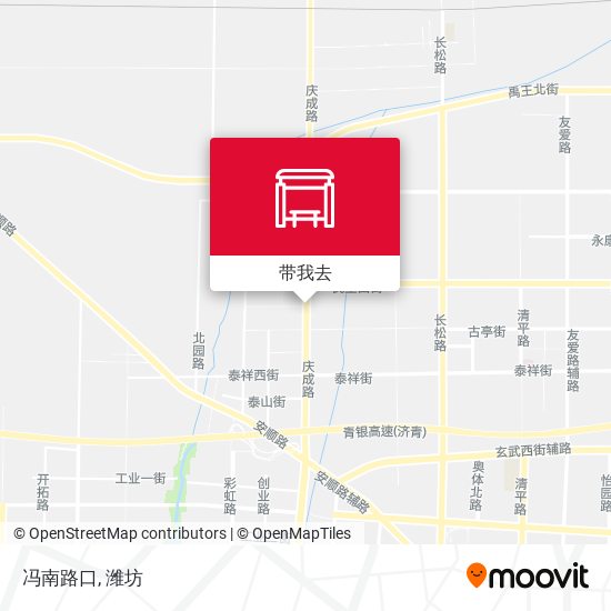 冯南路口地图