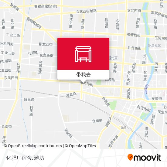 化肥厂宿舍地图