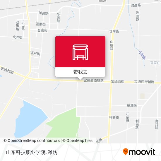 山东科技职业学院地图