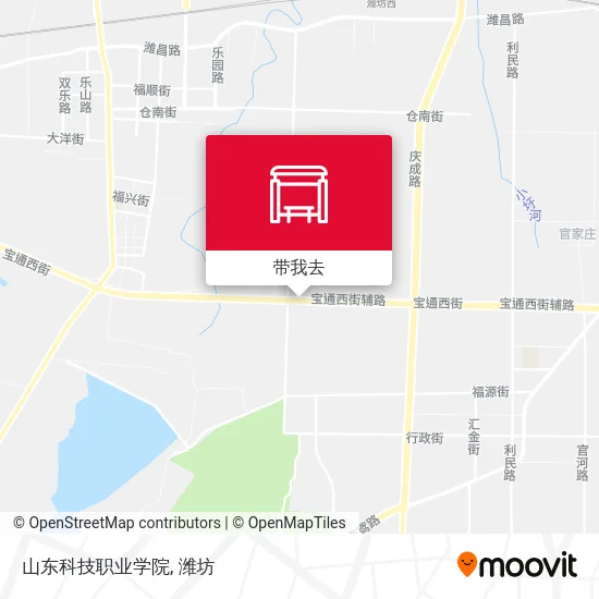 山东科技职业学院地图