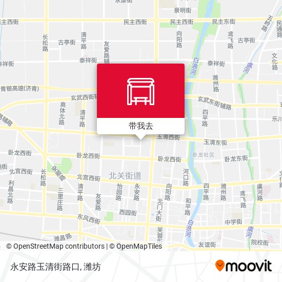 永安路玉清街路口地图
