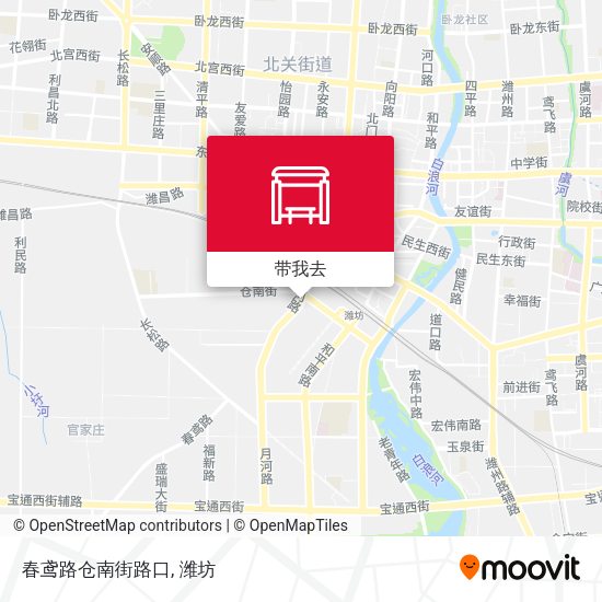 春鸢路仓南街路口地图