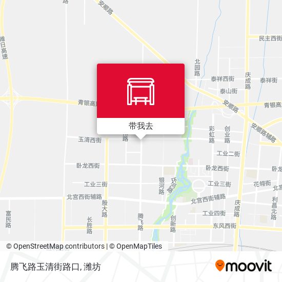 腾飞路玉清街路口地图