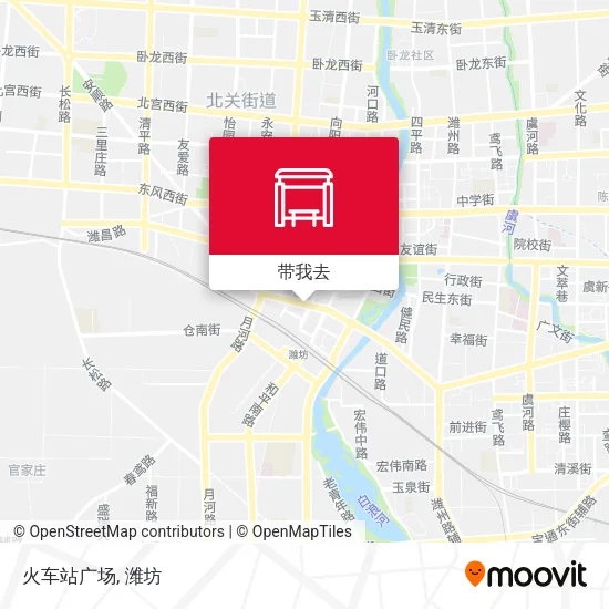 火车站广场地图