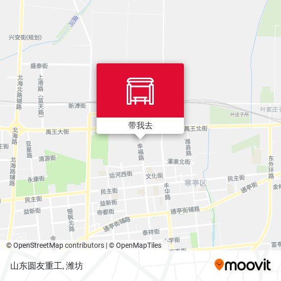 山东圆友重工地图