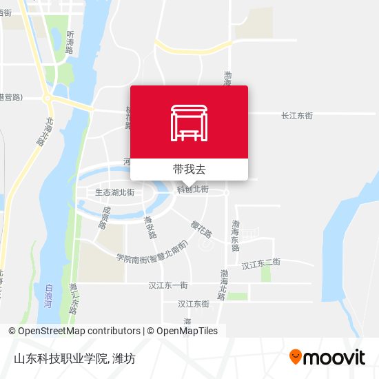 山东科技职业学院地图