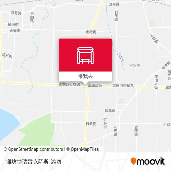 潍坊博瑞雷克萨斯地图