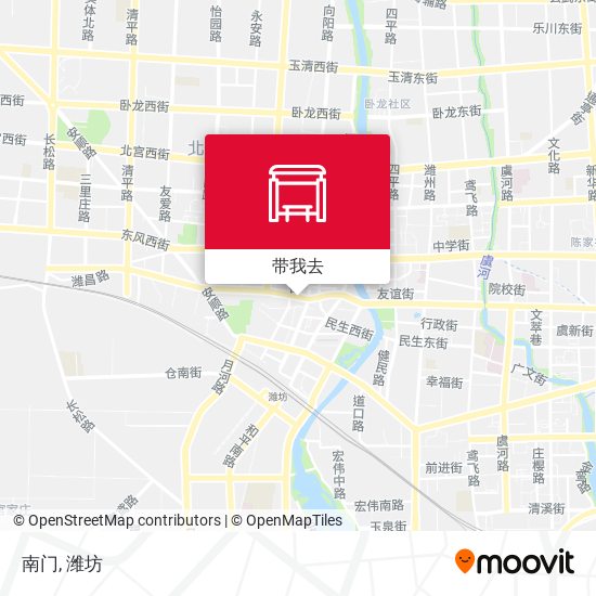 南门地图