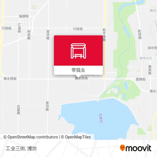 工业三街地图