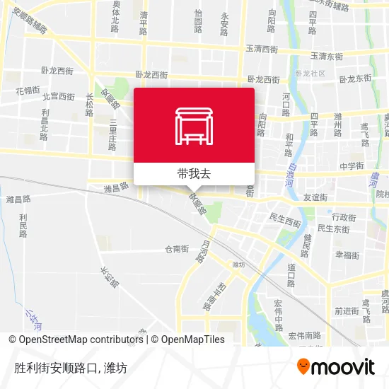胜利街安顺路口地图