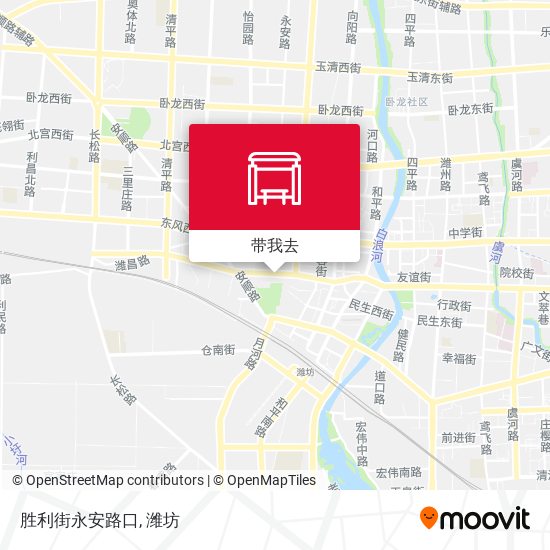 胜利街永安路口地图