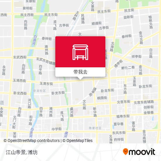 江山帝景地图