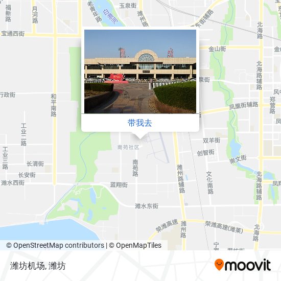 潍坊机场地图