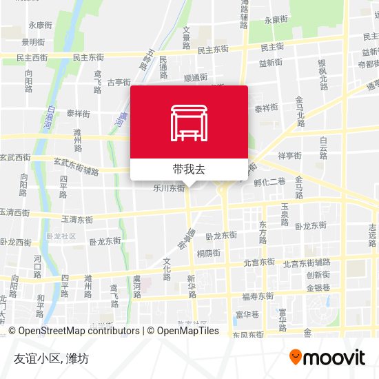 友谊小区地图