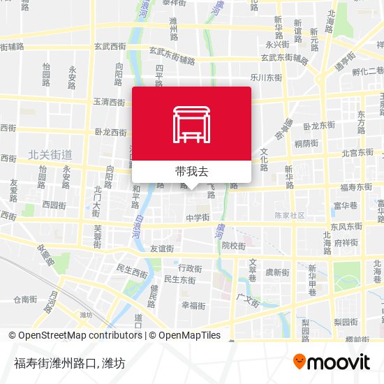 福寿街潍州路口地图