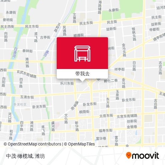 中茂·橄榄城地图