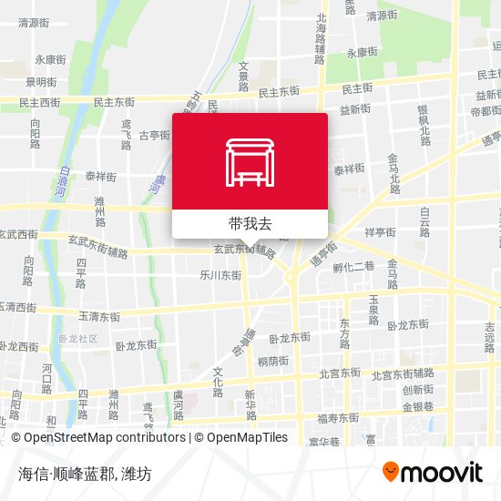 海信·顺峰蓝郡地图