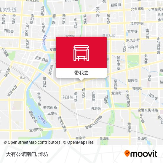 大有公馆南门地图