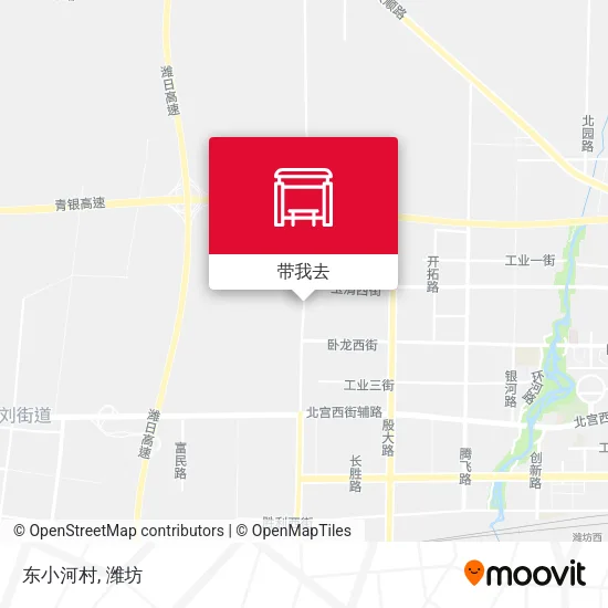 东小河村地图