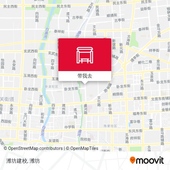 潍坊建校地图
