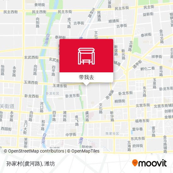 孙家村(虞河路)地图